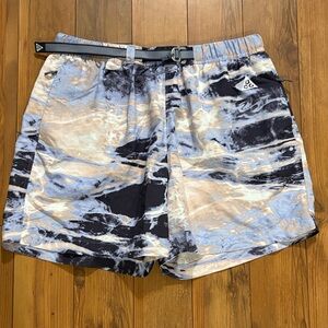 Nike ACG Trail Shorts Casual All Over Print FB4198-601 pink/oxford Men's large